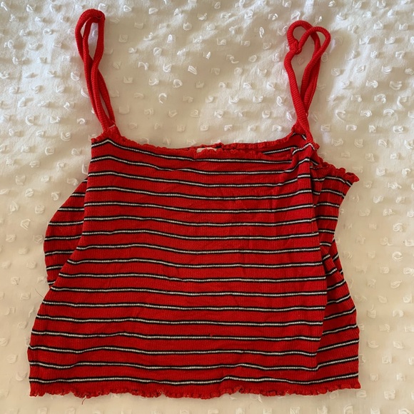 Garage | Tops | Striped Spaghetti Strap 